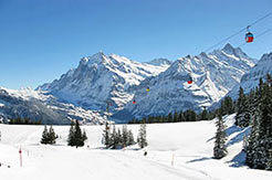 Jungfrau Ski Region - Gondelbahn Grindelwald