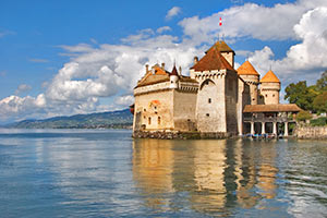 Anreise in die Schweiz 1 Schloss Chillon
