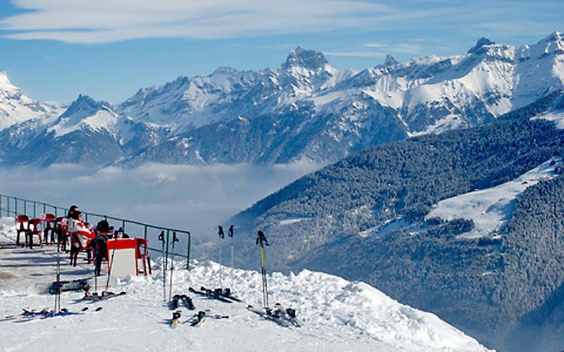 Les Portes du Soleil 8 Champoussin Panorama