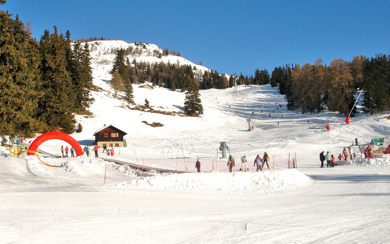 Skipiste für Skiurlaub in Crans Montana