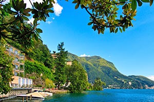 Ausflugsziele am Luganer See 1 Blick zum Luganer See