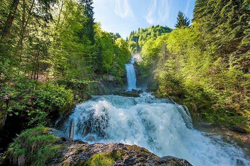 Urlaub am Brienzersee 3 Giessbachfälle