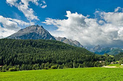 Landschaft in Graubünden