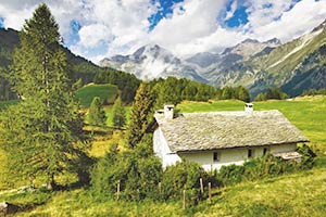 Hütten für Hüttenurlaub in der Romandie