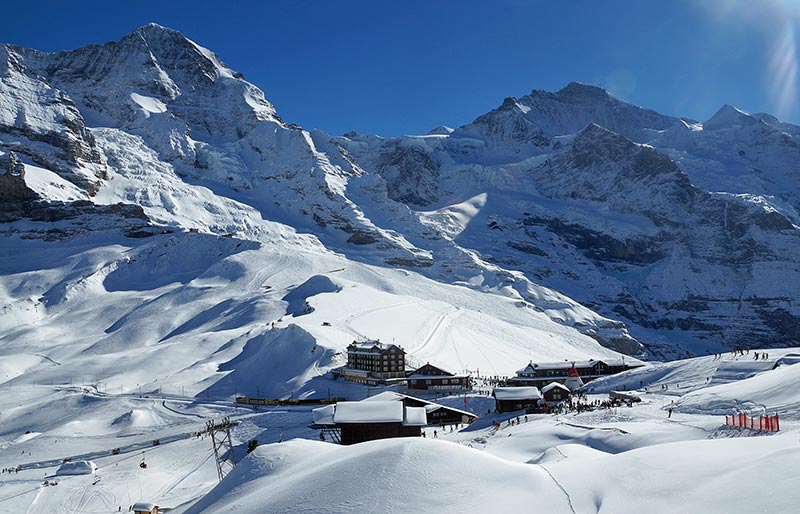 Kleine Scheidegg - Skiurlaub