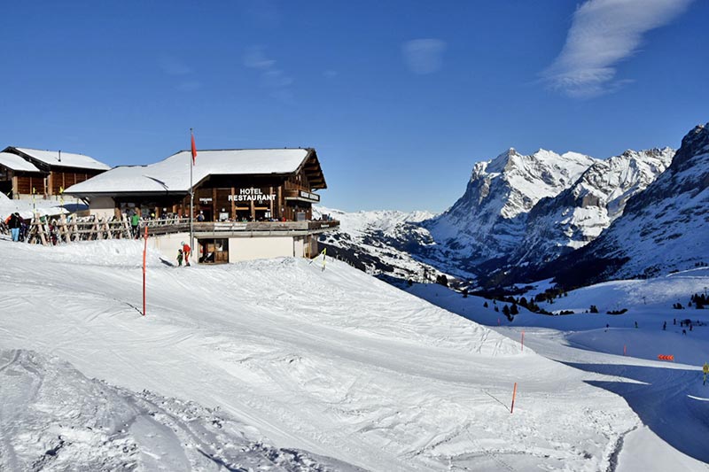 Restaurant auf der Kleinen Scheidegg