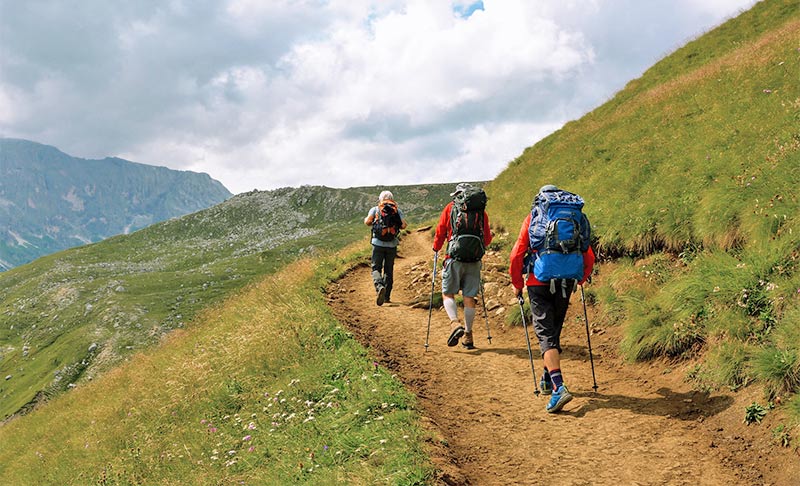 Wandern in Les Diableretes 