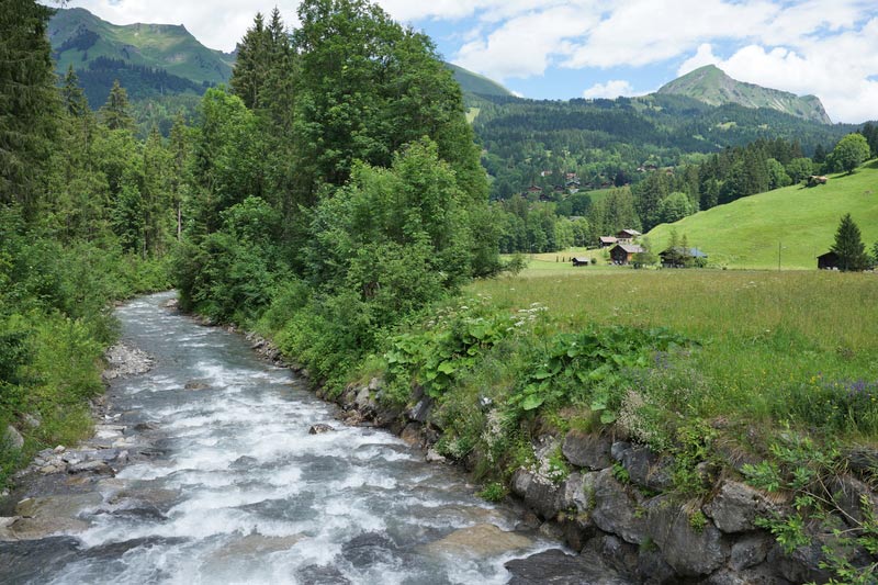 Frisches Wetter in Les Diablerets