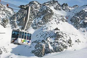 Skigebiet Les Quatre Vallées, Ferienhäuser, Ferienwohnungen