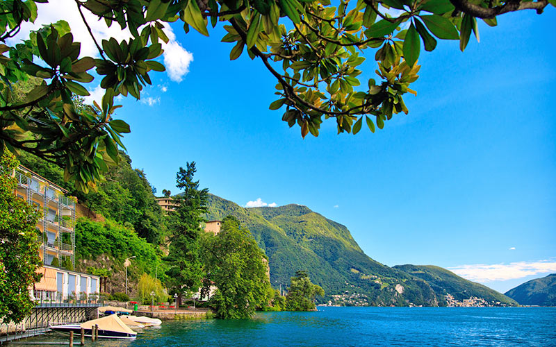 Lugano, Luganer See
