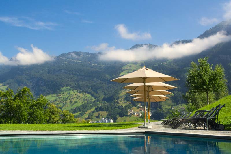Schweiz Ferienhaus Pool in Luzern