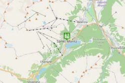 St. Moritz Karte