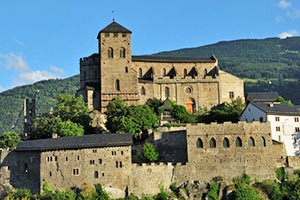 Basilika von Valeria im Wallis