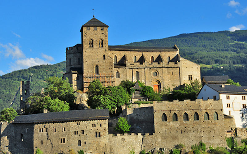 Urlaub im Wallis, Schloss Sion