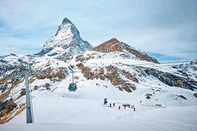 1 -Ganzjahr 13 Zermatt Skigebiet