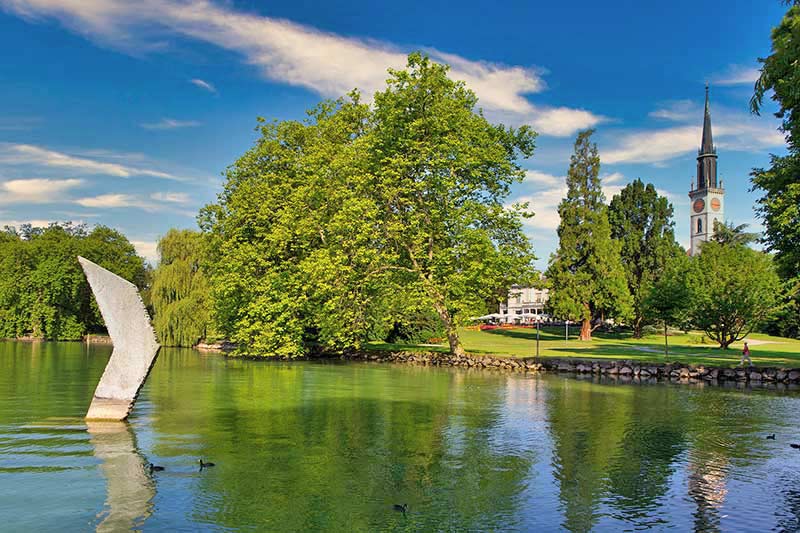 Der Vilette-Park in Cham